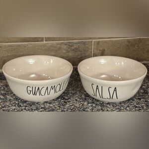 Rae Dunn Ceramic Guacamole and Salsa Bowls